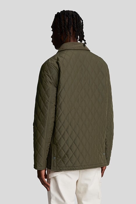 QUILTED JACKET OLIVE 2