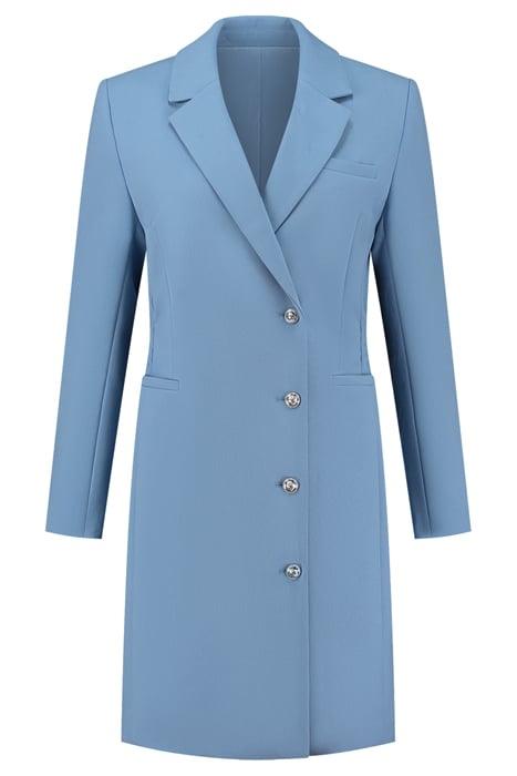 AVRIL BLAZER DRESS ASH BLUE 2