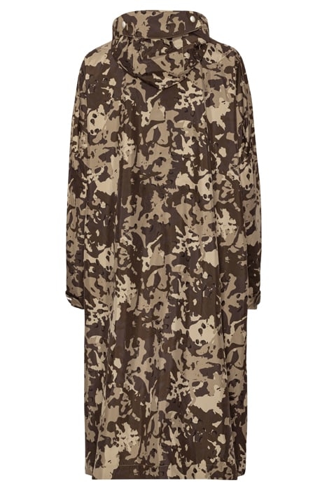 RAIN221SPP PONCHO BROWN CAMO 4