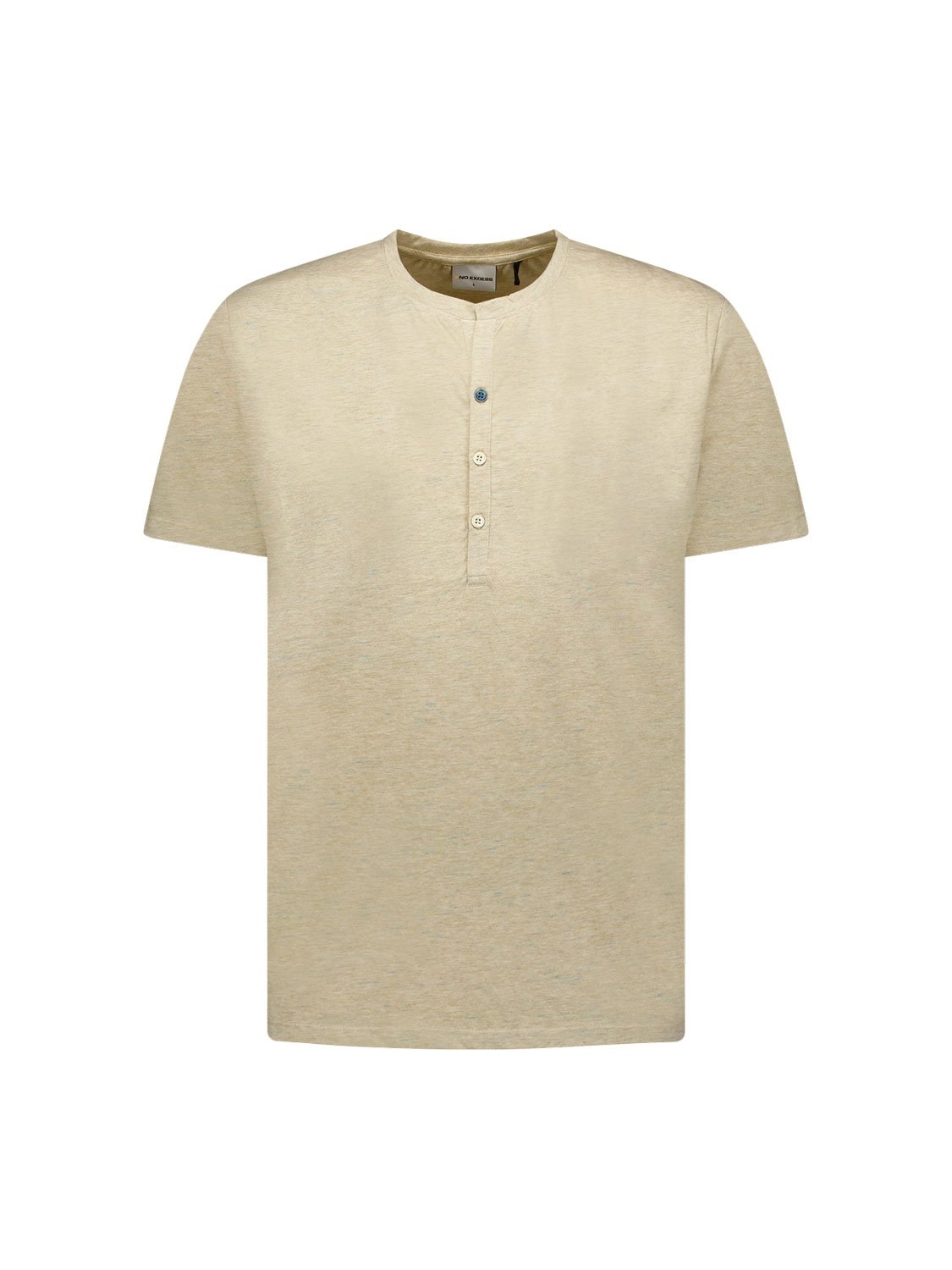 T-SHIRT GRANDDAD MELANGE CEMENT 4