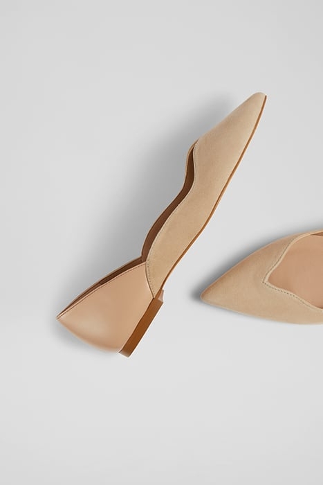 IRIS POINTED BALLERINA SHOES TRENCH 3