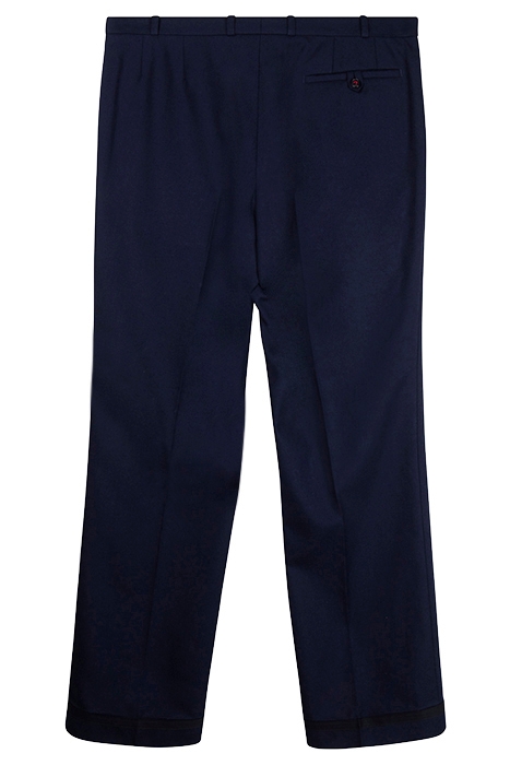 MAISON MARGIELA – WOOL TWILL TROUSERS NAVY 2
