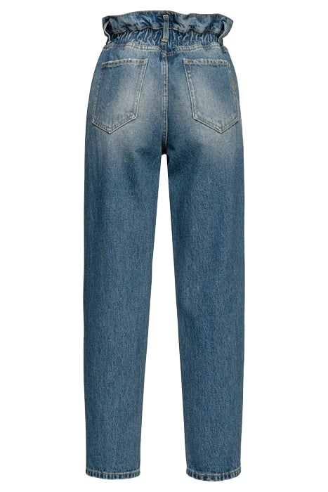 FLEXI MADDIE 9 TROUSERS DOLP. PORCELAIN BLUE 4