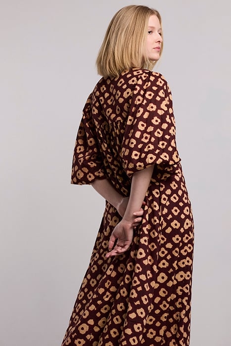 DRESS FLOWER MIX RED GRAPE 5