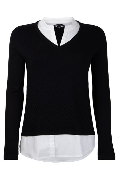 COMMA PULLOVER BLACK 1