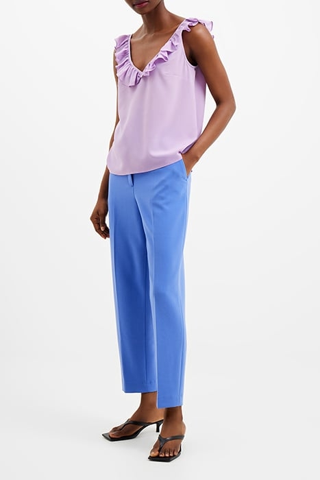 RECYCLED CREPE SLVLESS CAMI PURPLE 2