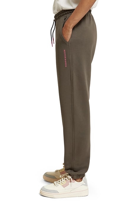 UNISEX ORGANIC COTTON SWEATPANTS DARK TAUPE 7