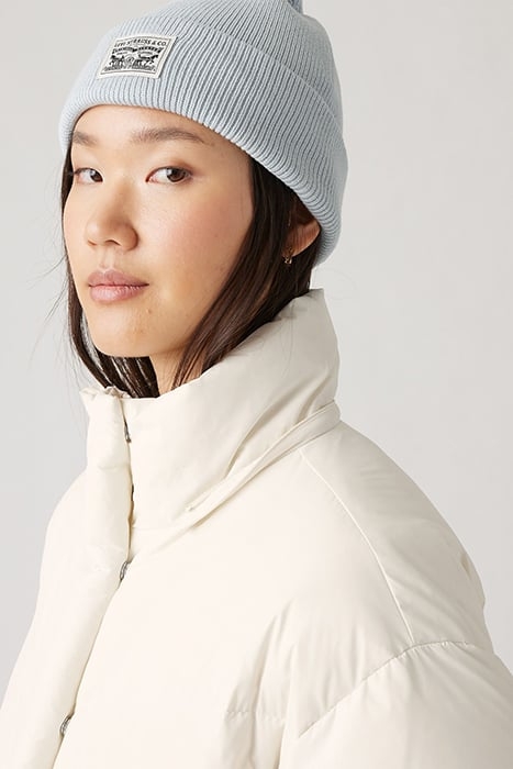 MID PUFFER COAT IN ECRU 5