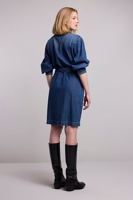 DENIM DRESS LIGHT WEIGHT COTTON TENCEL DENIM 2