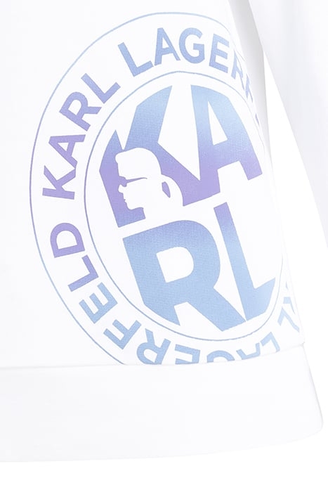 DEGRADE LOGO SWEATSHIRT WHITE 3