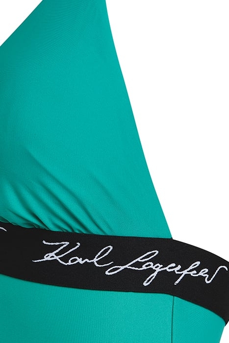 SIGNATURE ONE PC BATHING SUIT SEA GREEN 3