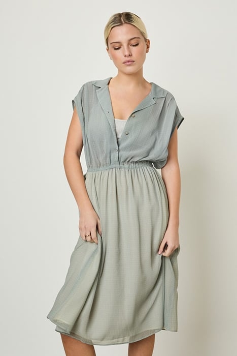 SLEEVELESS LOOSE PRINTED DRESS ODETTE PRINT 1