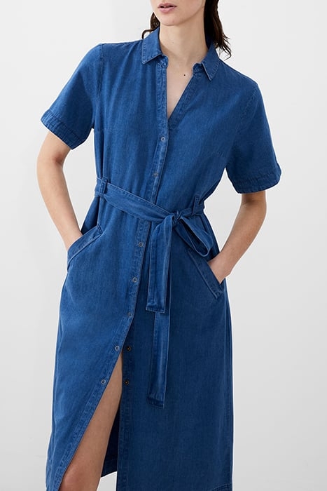 ZAVES CHAMBRAY DENIM DRESS LIGHT VINTAGE 3