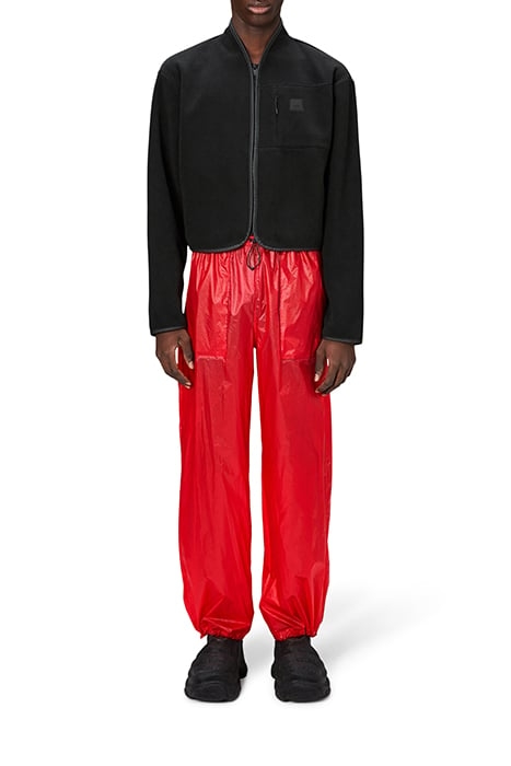 UNISEX DURBAN SHORT FLEECE JACKET T1 BLACK 5