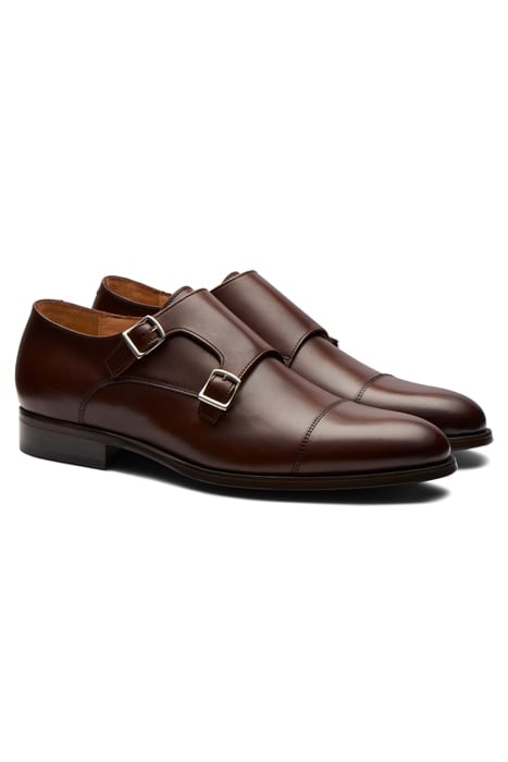 BROWN DOUBLE MONK STRAP BROWN 5