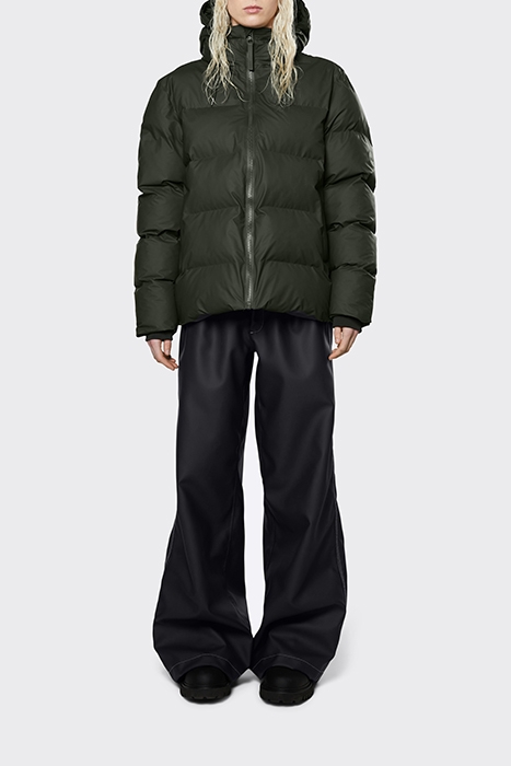 UNISEX PUFFER JACKET GREEN 2