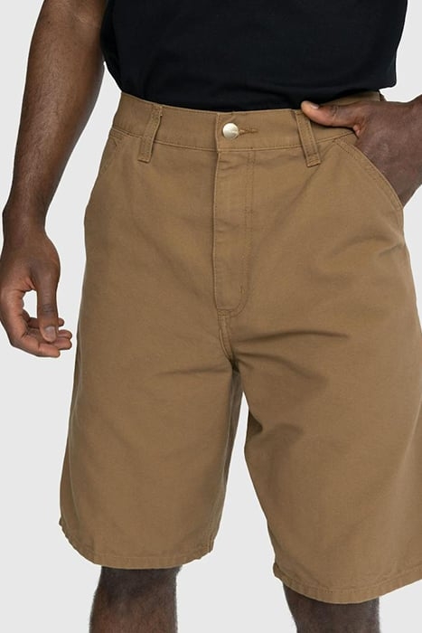 CARHARTT WIP – SINGLE KNEE SHORT RINSHED HAMILTON BROWN 5