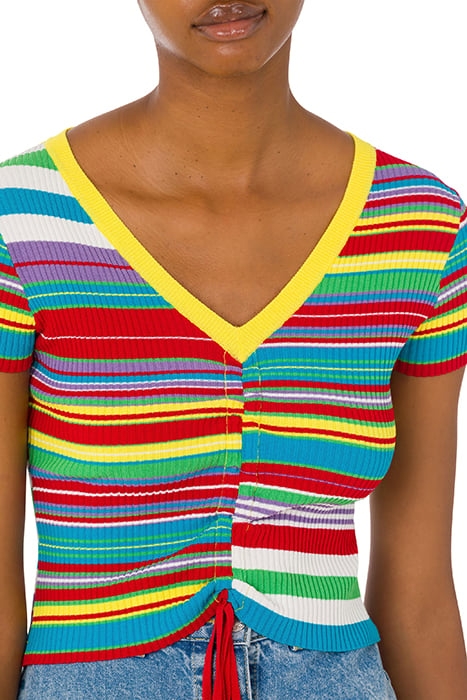 MULTICOLOR KNITWEAR IN VISCOSE MULTICOLOR 4
