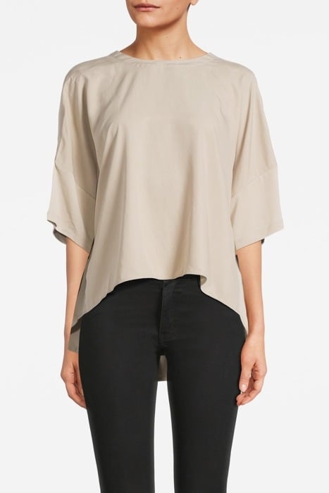 RENYA MODAL JERSEY MIX MED TOP BLACK 1
