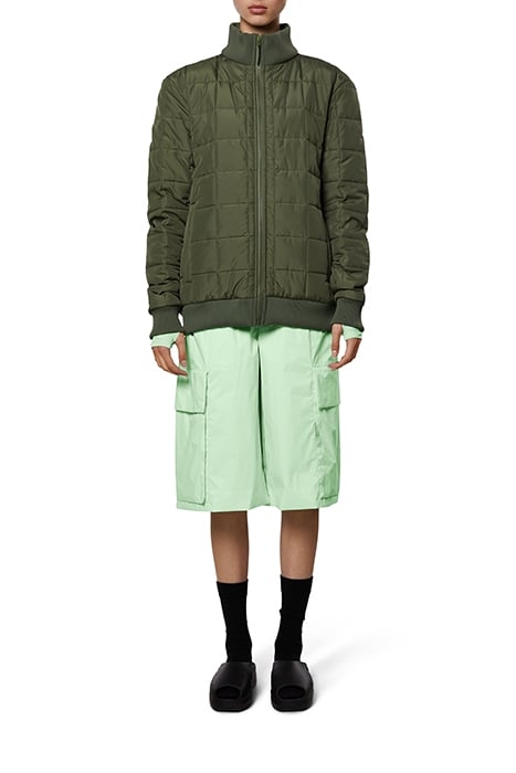 UNISEX LINER HIGH NECK JACKET W1T1 EVERGREEN 2