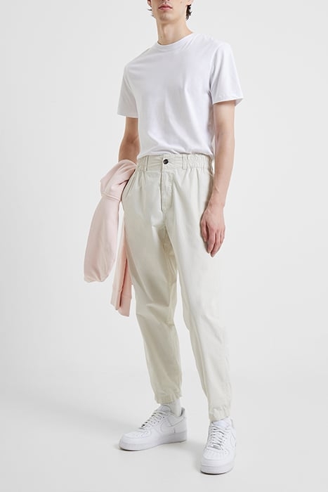MILITARY COTTON TAPERED CHINO WHITE 2