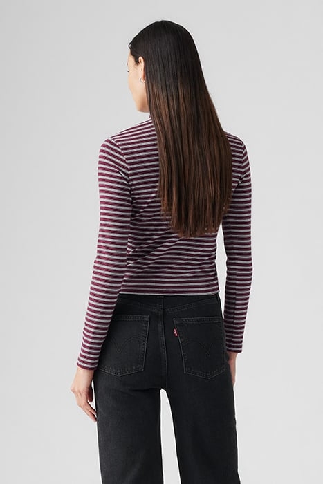 LSEEFFORTLESS LONG-SLEEVED TOP RED 2