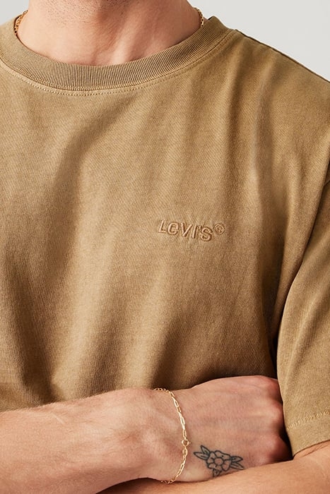 RED BASIC T-SHIRT BEIGE 5