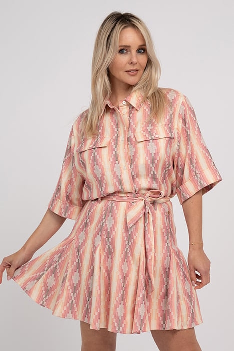 AIDIN BLOUSE SUGAR CORAL 1