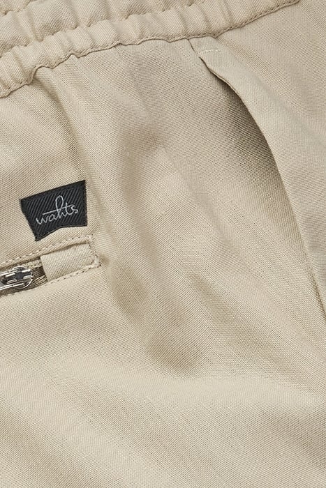 CARL | STRETCH LINEN SHORTS NEUTRAL SAND 3