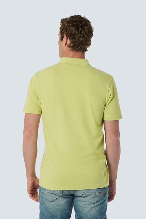 POLO PIQUE GARMENT DYED LIME 2