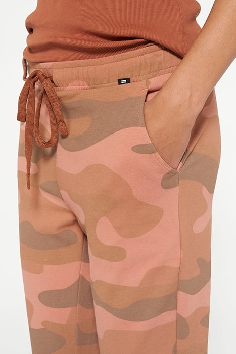 CROPPED JOGGER CAMO SADDLE BROWN 5