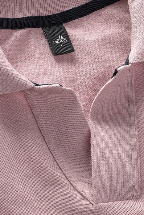 RICE | RETRO POLOSHIRT SILVER PINK 2