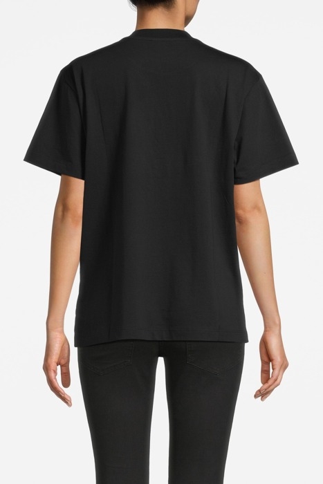 LOGO PRINT JERSEY T-SHIRT BLACK 2