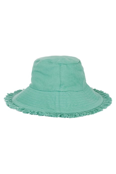 FRINGED BUCKET HAT ALOE VERA 1