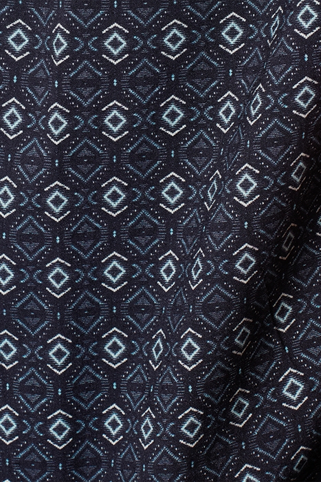 SHIRT SHORT SLEEVE RESORT COLLAR ALLOVER PRINTED NIGHT 7