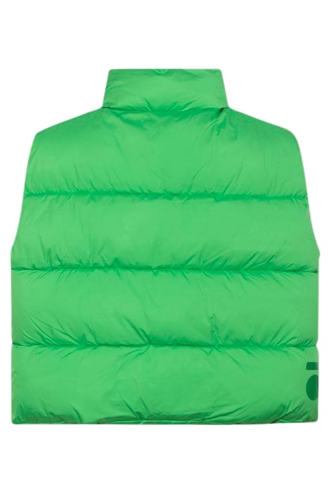 PADDED VEST APPLE GREEN 5
