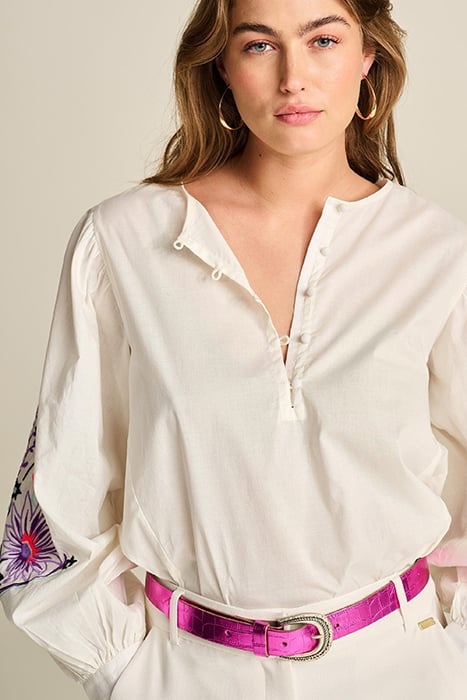 BLOUSE - EMBROIDERY PURPLE 5