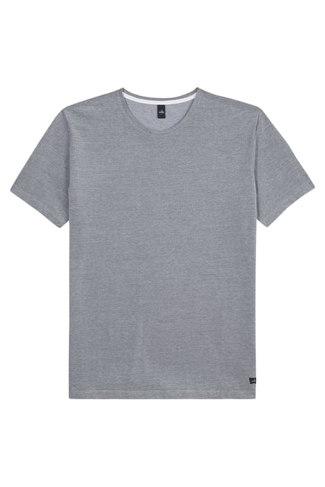 DEAN | PIQUÉ T-SHIRT NAVY WHITE MELANGE 2