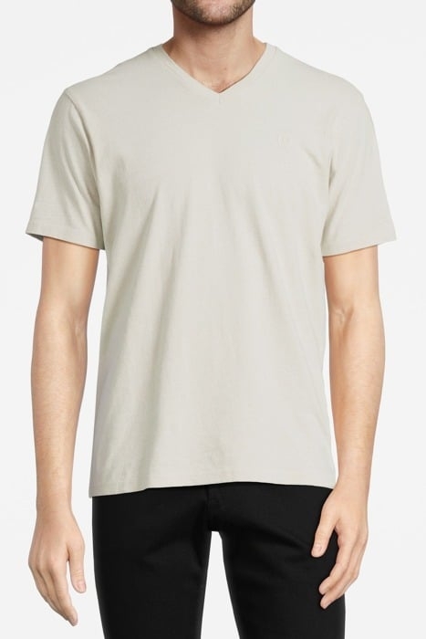 DS_JONATHAN V-NECK TEE SILVER BIRCH SILVER BIRCH 1