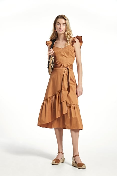 POPLIN CARACAS TOP CAMEL 1