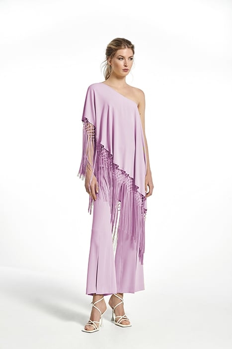 CREPE FABRIC LESTE TOP VIOLET 1