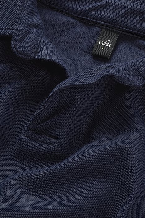 PAGE | TECH STRETCH POLO NAVY BLUE 2
