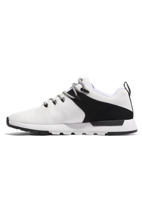 SPRINT TREKKER LOW LACE UP SNEAKER WHITE KNIT 6