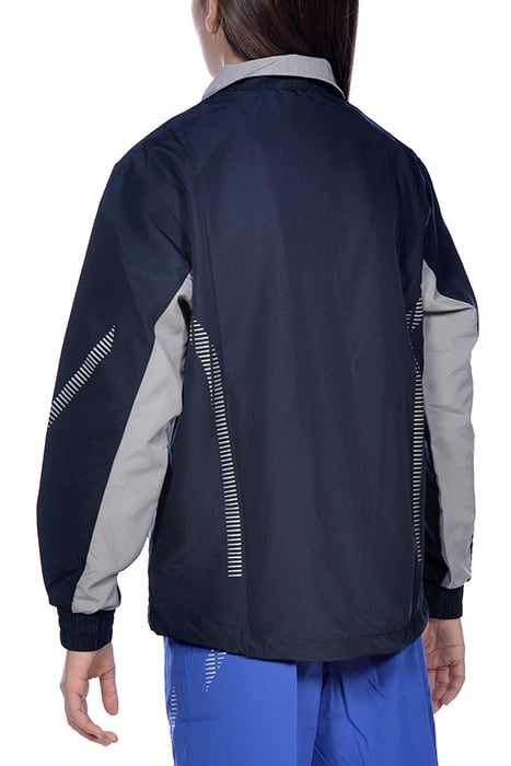 JR TL WARM UP JACKET NAVY-GREY 4