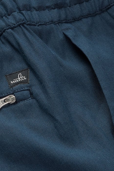 CARL | STRETCH LINEN SHORTS NAVY BLUE 4