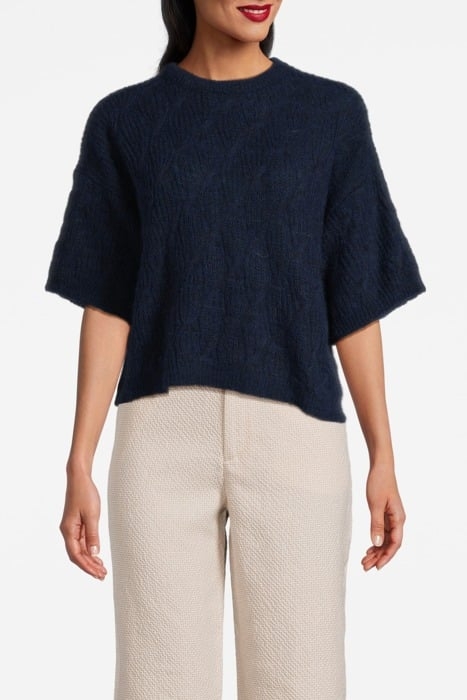 PEPPER SS SWEATER MIDNIGHT BLUE 1