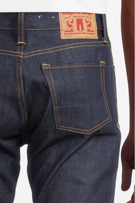 JERRICK SELVAGE CLEAN EASY FADE INDIGO DRY 5