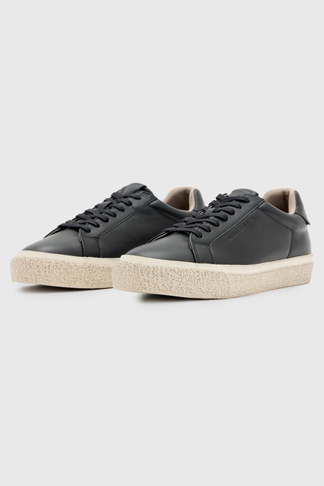 KLOP LTHR LOW TOP BLACK 3