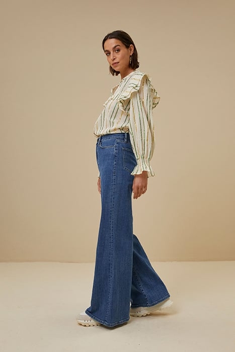 PENNIE CHACHA STRIPE BLOUSE CHACHA STRIPE 4