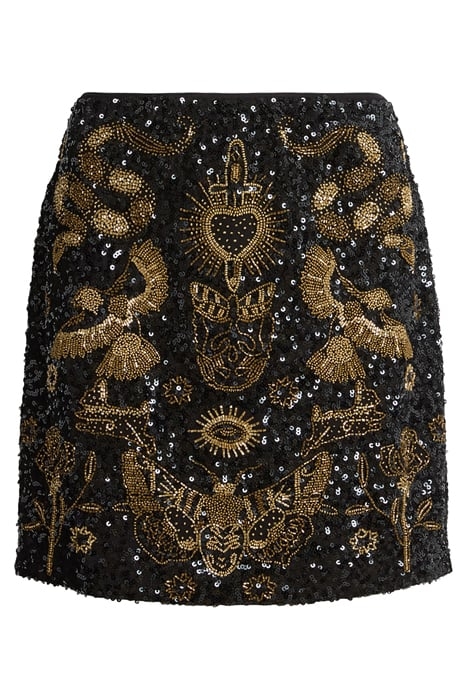 JAMILIA EMB SKIRT BLACK 4